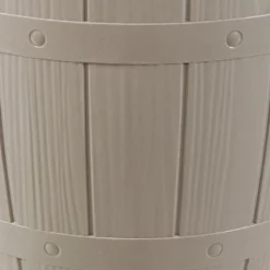 Sunnydaze Decor Sunnydaze Faux Wood Design Patio Bar Cooler Table With Height-Adjustable Tabletop - Driftwood -Sunnydaze Decor GUEST da770857 ae7d 409a 9bb9 d1872281e8ba