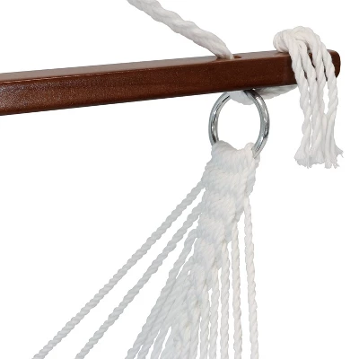 Sunnydaze Decor Sunnydaze Large Tufted Victorian Hammock Chair Swing With C-Stand - 300 Lb Weight Capacity 4 Sunnydaze Decor Sunnydaze Large Tufted Victorian Hammock Chair Swing With C-Stand - 300 Lb Weight Capacity - Image 2