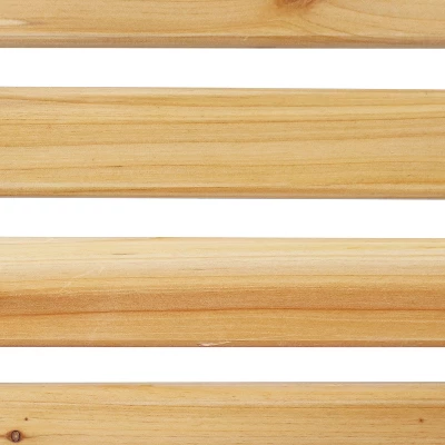 Sunnydaze Decor Sunnydaze Outdoor 2-Person Traditional Wooden Porch Swing With Hanging Chains - 58.5-Inch - Brown 5 Sunnydaze Decor Sunnydaze Outdoor 2-Person Traditional Wooden Porch Swing With Hanging Chains - 58.5-Inch - Brown - Image 3