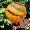 Sunnydaze Decor Sunnydaze Indoor/Outdoor Artistic Gazing Globe Glass Garden Ball For Lawn, Patio Or Indoors - 10" Diameter -Sunnydaze Decor GUEST e2f833f9 52f6 453f 9c56 d0553eb62ce7