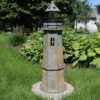 Sunnydaze Decor Sunnydaze Outdoor Backyard Garden Nautical Lighthouse Solar LED Pathlight Statue Figurine - 35" - Brick -Sunnydaze Decor GUEST e5741e12 25c5 4f43 8d61 a67d2fa41dee