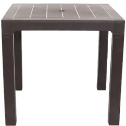 Sunnydaze Decor Sunnydaze 31" Square Polypropylene Indoor/Outdoor Patio Dining Table, Brown 13 Sunnydaze Decor Sunnydaze 31" Square Polypropylene Indoor/Outdoor Patio Dining Table, Brown -Sunnydaze Decor GUEST e5c75f1d 90e1 4feb 9736 f4a0d884d90c