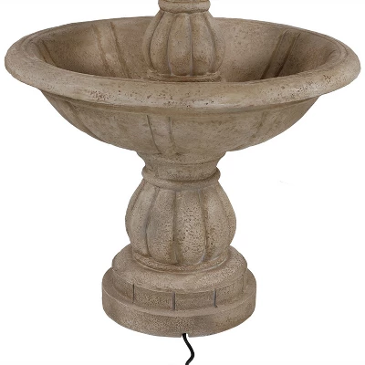 Sunnydaze Decor Sunnydaze 61"H Electric Polyresin And Fiberglass 3-Tier Cornucopia Outdoor Water Fountain 10 Sunnydaze Decor Sunnydaze 61"H Electric Polyresin And Fiberglass 3-Tier Cornucopia Outdoor Water Fountain - Image 8