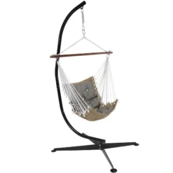 Sunnydaze Decor Sunnydaze Large Tufted Victorian Hammock Chair Swing With C-Stand - 300 Lb Weight Capacity 17 Sunnydaze Decor Sunnydaze Large Tufted Victorian Hammock Chair Swing With C-Stand - 300 Lb Weight Capacity -Sunnydaze Decor GUEST e9e9c5b3 0918 4118 baa3 a79a5526a390