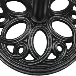 Sunnydaze Decor Sunnydaze Outdoor Heavy-Duty Cast Iron Decorative Patio Yard Round Umbrella Base Stand - 18" - Black -Sunnydaze Decor GUEST ecd01edc 4a5a 467b be18 c1803c825d30