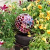 Sunnydaze Decor Sunnydaze Glass Mosaic Watering Globe For Plants And Flowers -Sunnydaze Decor GUEST ee595bf0 f337 471c 8091 7644a8ff16fd