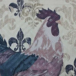 Sunnydaze Decor Sunnydaze Indoor Rubber And Polyester Decorative Kitchen Laundry Room Floor Mat Rug - 23" X 35" - Brown Rooster -Sunnydaze Decor GUEST f0435cf2 8e2c 4828 bbd4 8f6e600595eb