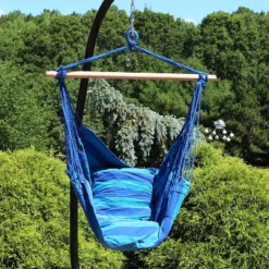Sunnydaze Decor Sunnydaze Double Cushion Hanging Rope Hammock Chair Swing For Backyard And Patio - 2-Pack 18 Sunnydaze Decor Sunnydaze Double Cushion Hanging Rope Hammock Chair Swing For Backyard And Patio - 2-Pack -Sunnydaze Decor GUEST f45ac6d3 1a32 43db 80f9 2180d7c4470d