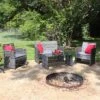 Sunnydaze Decor Sunnydaze Outdoor Ardfield Patio Conversation Furniture Set With Loveseat, Chairs, And Table - 4pc -Sunnydaze Decor GUEST f4c321ea 4f35 495a 92e6 fa1aa42fc117