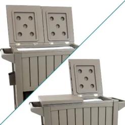 Sunnydaze Decor Sunnydaze Rolling Patio Serving Cart With Prep Table, Cooler And Storage 22 Sunnydaze Decor Sunnydaze Rolling Patio Serving Cart With Prep Table, Cooler And Storage -Sunnydaze Decor GUEST f4e33704 a02d 4db8 ac63 3b9c90badcec