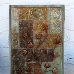 Sunnydaze Decor Sunnydaze 32"H Electric Slate And Metal Climbing Vines Outdoor Water Fountain With LED Light 14 Sunnydaze Decor Sunnydaze 32"H Electric Slate And Metal Climbing Vines Outdoor Water Fountain With LED Light -Sunnydaze Decor GUEST f58b5614 c348 444a afe7 3af2450cb458