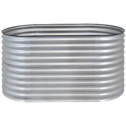 Sunnydaze Decor Sunnydaze Large Oval Steel Raised Garden Bed - Stand-Up Height - 62.5" W X 32" H 16 Sunnydaze Decor Sunnydaze Large Oval Steel Raised Garden Bed - Stand-Up Height - 62.5" W X 32" H -Sunnydaze Decor GUEST f6a8ce6c f45b 4b1b 9b0e 1c19b809862f
