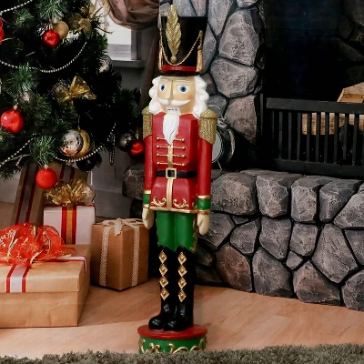 Sunnydaze Decor Sunnydaze Indoor/Outdoor Porch Or Living Room Polyresin Kristoff The Nutcracker Solider Christmas Holiday Decoration - 37" 3 Sunnydaze Decor Sunnydaze Indoor/Outdoor Porch Or Living Room Polyresin Kristoff The Nutcracker Solider Christmas Holiday Decoration - 37"