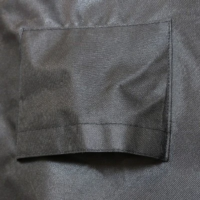 Sunnydaze Decor Sunnydaze Outdoor Weather-Resistant Heavy-Duty Polyester With PVC Backing Firewood Log Rack Cover - Gray And Black 5 Sunnydaze Decor Sunnydaze Outdoor Weather-Resistant Heavy-Duty Polyester With PVC Backing Firewood Log Rack Cover - Gray And Black - Image 3