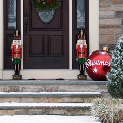 Sunnydaze Decor Sunnydaze Indoor/Outdoor Porch Or Living Room Polyresin Kristoff The Nutcracker Solider Christmas Holiday Decoration - 37" 7 Sunnydaze Decor Sunnydaze Indoor/Outdoor Porch Or Living Room Polyresin Kristoff The Nutcracker Solider Christmas Holiday Decoration - 37" - Image 5