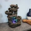 Sunnydaze Decor Sunnydaze Indoor Home Office 6-Tiered Staggered Rock Falls Tabletop Water Fountain With Colored LED Lights - 13" 2 Sunnydaze Decor Sunnydaze Indoor Home Office 6-Tiered Staggered Rock Falls Tabletop Water Fountain With Colored LED Lights - 13" -Sunnydaze Decor GUEST f9a72972 df4e 4e33 87c5 a97cd2e3a0c3