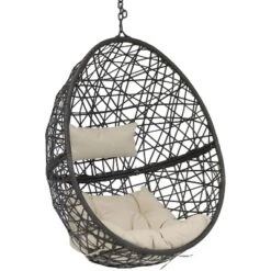 Sunnydaze Decor Sunnydaze Outdoor Resin Wicker Patio Caroline Lounge Hanging Basket Egg Chair With Cushions - 2pc 15 Sunnydaze Decor Sunnydaze Outdoor Resin Wicker Patio Caroline Lounge Hanging Basket Egg Chair With Cushions - 2pc -Sunnydaze Decor GUEST fa216557 8d2e 42ef a679 376fba9dac3f