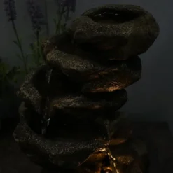 Sunnydaze Decor Sunnydaze Indoor Office Entryway Tabletop Serene Rocky Falls Water Fountain Feature With LED Light - 10" 19 Sunnydaze Decor Sunnydaze Indoor Office Entryway Tabletop Serene Rocky Falls Water Fountain Feature With LED Light - 10" -Sunnydaze Decor GUEST fb454743 dba2 4f0a a55d 39fc4ff88c0b