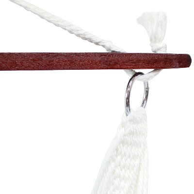 Sunnydaze Decor Sunnydaze Hanging Hammock Chair Swing With Spreader Bar And Padded Back For Backyard And Patio - 300 Lb Weight Capacity - Parrot Print 4 Sunnydaze Decor Sunnydaze Hanging Hammock Chair Swing With Spreader Bar And Padded Back For Backyard And Patio - 300 Lb Weight Capacity - Parrot Print - Image 2